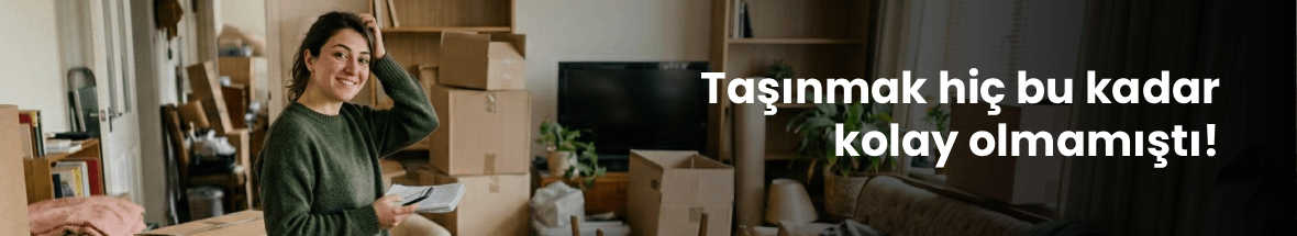 Evden eve taşıma, ofis nakliyesi, fabrika taşımacılığı, fuar lojistiği ve ağır makine taşımacılığını simgeleyen entegre lojistik operasyon görseli.